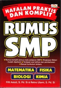 Hafalan Praktis dan Komplit Rumus SMP