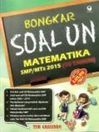 Bongkar soal UN Matematika SMP/MTs 2015