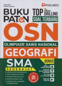 Buku paten top driling soal terbaru OSN Geografi SMA sederajat