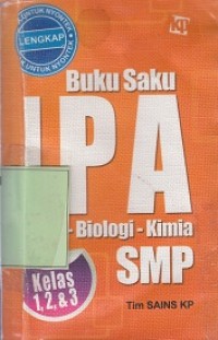 Buku saku: IPA SMP kelas 1,2,&3