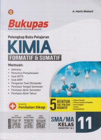Bukupas Kimia Formatif & Sumatif SMA/MA Kelas 11