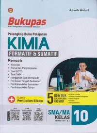 Bukupas Kimia Formatif & Sumatif SMA/MA Kelas 10