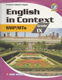 English in Context SMP/MTs Grade IX