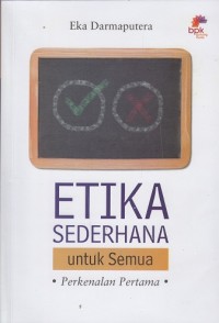 Image of Etika Sederhana untuk Semua