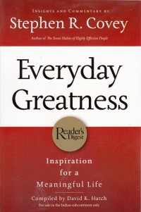 Everyday Greatness