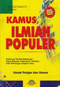 Kamus ilmiah populer