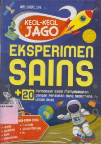 Kecil-kecil jago eksperimen sains (20 percobaan sains menyenangkan...)