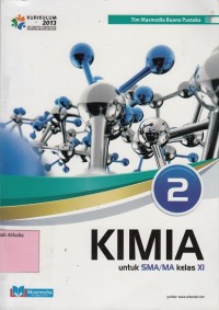 Image of Kimia : SMA kelas XI K13 Kelompok Peminatan IPA
