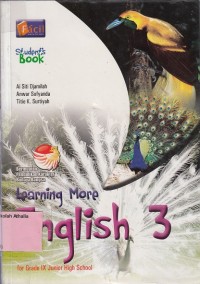 Learning More English 3: for grade IX