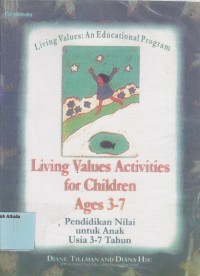 Image of Living values activities for children ages 3-7