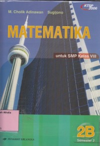 Matematika: untuk SMP kelas VIII semester 2