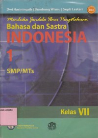 Membuka jendela ilmu pengetahuan Bahasa dan sastra Indonesia 1