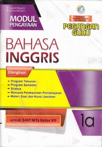 Pegangan Guru Bahasa Inggris VII : untuk SMP/MTs