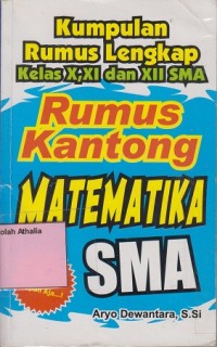 Rumus kantong Matematika SMA