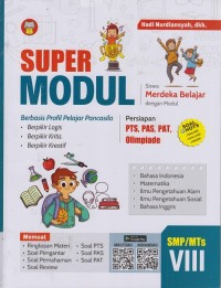 Image of Super modul: Siswa merdeka belajar dengan modul SMP/MTs kelas VIII
