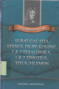 Image of Surat Galatia, Efesus, Filipi, Kolose, 1&2 Tesalonika, 1& 2 Timotius, Titus, Filemon
