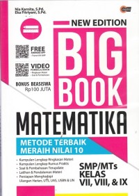 New edition Big Book Matematika SMP Kelas VII, VIII, & IX