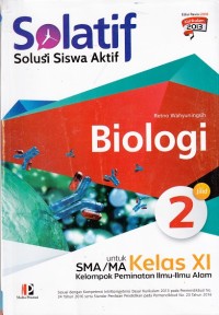 Biologi untuk SMA/MA Kelas XI