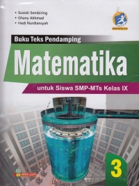 Buku Teks Pendamping Matematika Kelas IX (Kurikulum 2013 Edisi Revisi 2016)