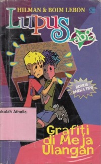 Grafiti di Meja Ulangan