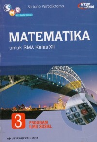Image of Matematika: utk SMA kls XII (SMS) Program Ilmu Sosial