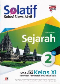 Sejarah untuk SMA/MA Kelas XI