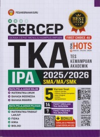 Image of Gercep TKA IPA 2025/2026 SMA/MA/SMK